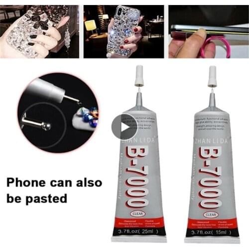 Upgrade Multi-function Strong Adhesive Diy Super B7000 Shell Rhinestone Waterproof Super Glue Adhesive Telephone Glass Repair
