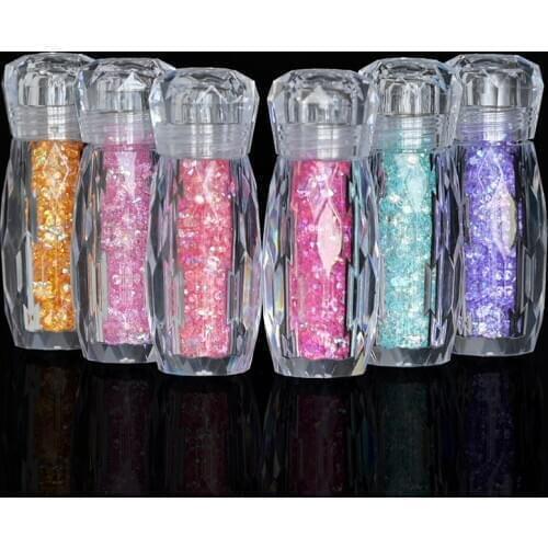 1 Bottle 10g Jar 6 Colors Mini Diamonds Micro Rhinestones Mini Nails Crystals 1.1mm-1.8mm Pointback Nail Art Rhinestones,GH44