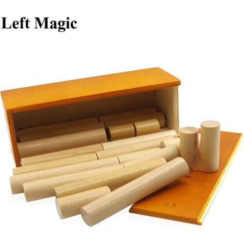 1set Inspired Stick Into Box Wooden Puzzle Adult Intelligence Assembling Game Teaching Toy Gift For Kids Educational Wooden Toy