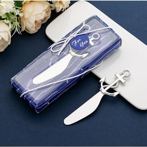 200pcs Stainless Steel Home Butter Cake Cream Knife Wedding favors party gift souvenir to guests NO334