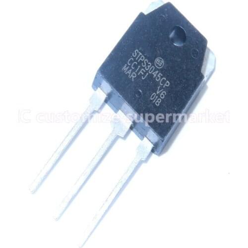 5PCS/LOT NEW STPS3045CP TO-3P 45V 30A Triode transistor