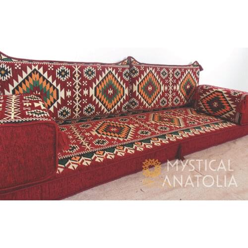Arabic Floor Sofa / Arabic Floor Seating / Arabic Majlis / Arabic Couches / Oriental Seating / Benc Cushions / Arabic Jalsa