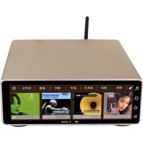 JF R-088 MX-Pro MX-1A MX-2A MX-2A PRO Android System CS43198 32Bit/768KHz HD SSD Digital Turntable Player 8'' Monitor DSD512
