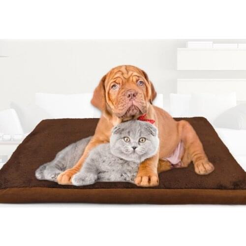 Pet Dog Cat Bed Bedding Puppy Cushion House Soft Pet Dog Mat Blanket