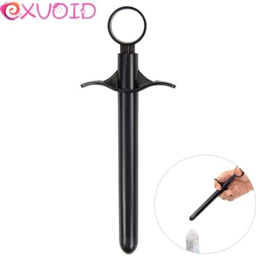 EXVOID Anal Vagina Shooter for Water Based Lubricant Oil Lubricant Dry Pain Relief Sex Toys for Couples Personal Hygienic Health