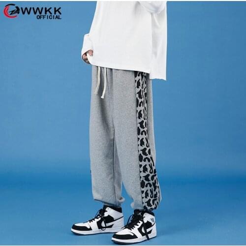WWKK 2021 Japanese Fashion Harajuku Streetwear Pants for Men Ribbon Pockets Cargo Joggers Casual Mens Trousers Hip Hop