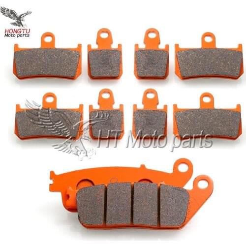 Motorcycle Dutch rock cotton Front Rear Brake Pads For Yamaha MT-01 2007-2010 MT-01S 08 09