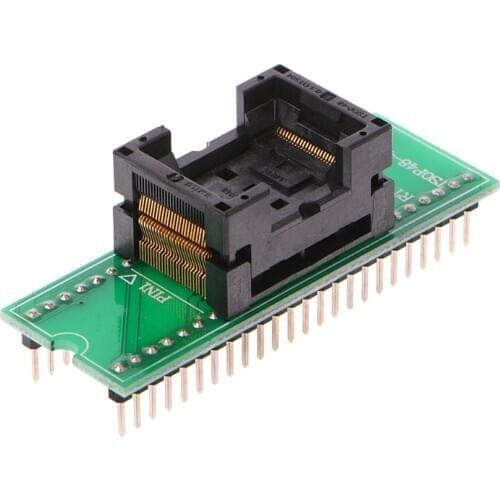 New TSOP48 To DIP48 Double Contact Gold Plating Universal IC Programm Socket Adapter