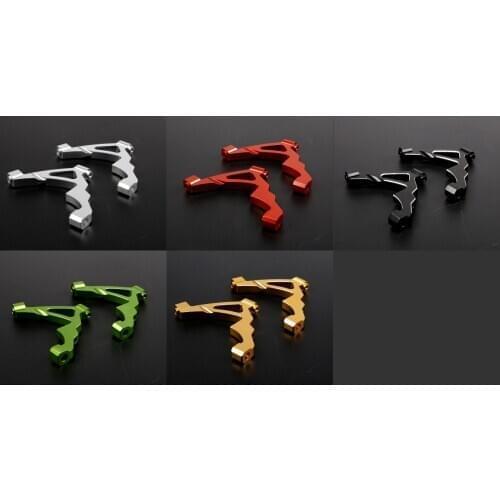 CNC Alloy Front Shock Bracket Support for 1/5 Scale Hpi Km Rv Baja 5b Ss 5t 5sc