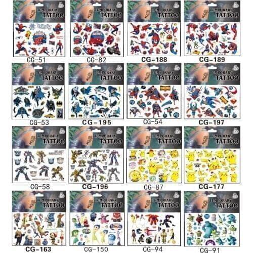 SHNAPIGN 420pcs/lot Dinosaur robot Temporary Body Arts, Flash Tattoo Stickers 17*10cm, Waterproof Children Loves Toy Tatoo