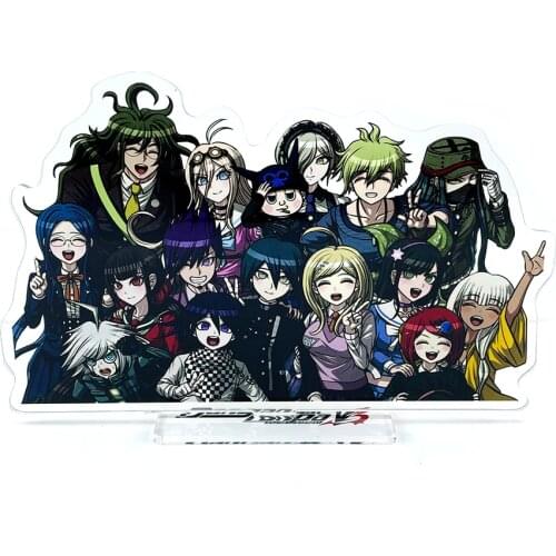 Danganronpa V3 Kokichi Shuichi Kaede Rantaro Miu Ki-bo Himiko Kirum GM acrylic stand figure model plate holder cake topper anime