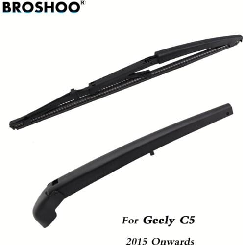 BROSHOO Car Rear Wiper Blades Back Windscreen Wiper Arm For Geely C5 Hatchback (2015 Onwards) 345mm,Auto Accessories Styling