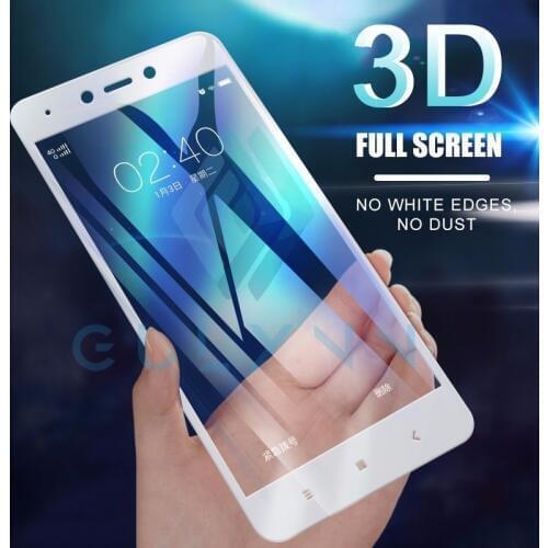 3D Full Cover Screen Protector Tempered Glass Film For Xiaomi Redmi 7A 5 6A 5A 6 Note 7 5 6 Pro Protector Film For Poco F1 Cover