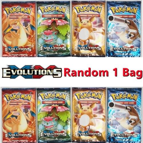 10Pcs Pokemon Cards Sun & Moon GX Team Up Unbroken Bond Unified Minds Evolutions Booster Box Collectible Trading Cards Game