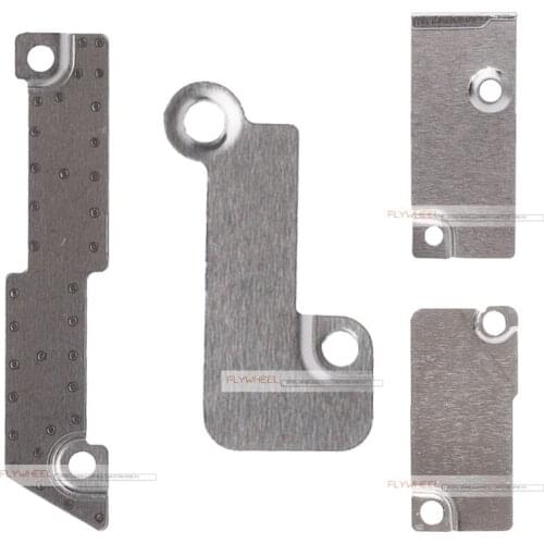 20pcs/lot Battery Lock Fastening Spacer For iPhone 5 5S 6 6S Plus Inner Metal Plate Bracket Holder Parts