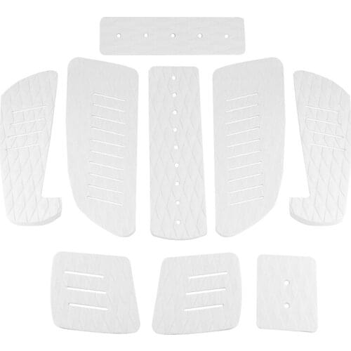 9-Piece EVA Surfboard Traction Pad Surf Longboard Pad Anti-Slip for Longboard Stand Up Paddle Board
