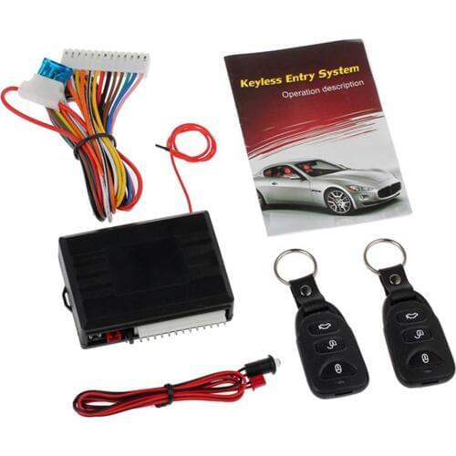 Auto Car Alarm 12-24V Universal Alarm System Car Automatic Central Kit Door Lock Vehicle Remote Control System