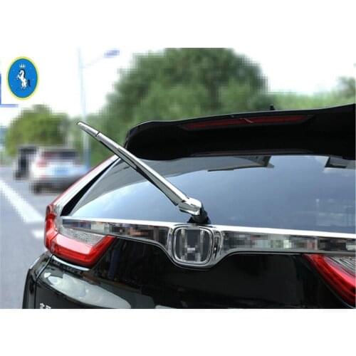Yimaautotrims Auto Accessory Rear Behind Windshield Window Windscreen Wiper Cover Trim Fit For Honda CRV CR-V 2017 - 2020 ABS
