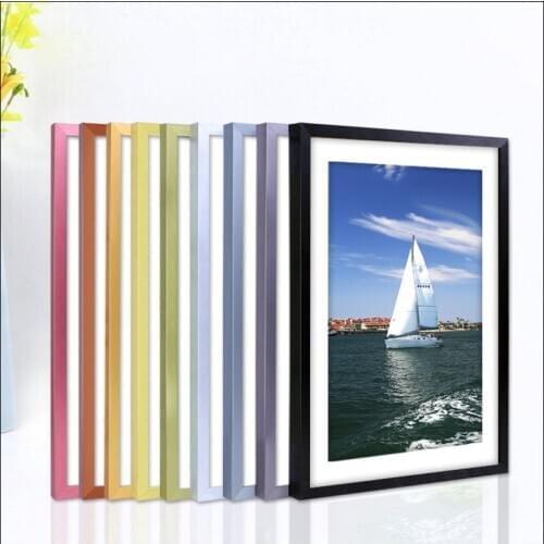 Aluminum alloy picture frame picture framed birthday gift decoration wall frame decorationWall Personal photos can be customize