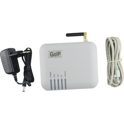 GSM VoIP GoIP Gateway GoIP-1 with SMS Support+Built-in Encryption+SIP Base support IMEI change VOIP gateway