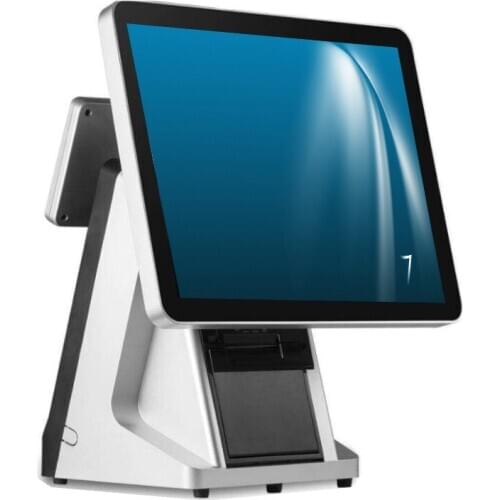 Good pos hardware Pos Terminal nice Pos System supermarket Pos all in one with customer display