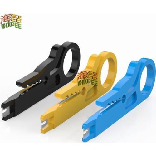 Cable Stripping Wire Cutter Crimping Tool Multi Stripper Knife Crimper Pliers Mini Portable Decrustation Electrical Straight