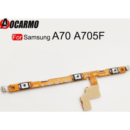 For Samsung Galaxy A70 A705F Power On Off Button Volume Cable Main Board Motherboard Connector Flex Cable Repair Parts