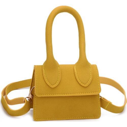 2020 New Autumn Mini Single Grind shoulderbag Princess Small Cute Messenger Bag Girl Jac PU Women Shoulder Blosa