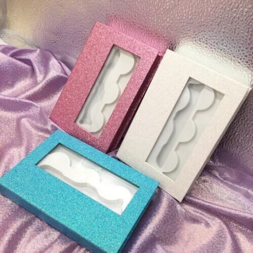 2020 New Lashes Packaging 3pcs/lot Fit 3Pairs Eyelashes Tweezer Tray Empty Lashes Book