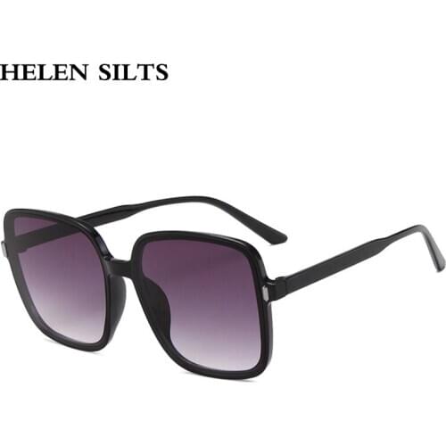 New Oversized Square Sunglasses Women Brand Fashion Colorful Gradient Sunglasses Female Gafas Eyewear Shades UV400 Glasses H76