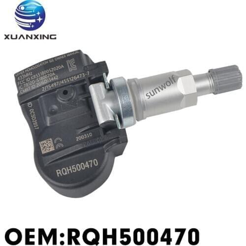 RQH500470 Tire Pressure Sensor Monitoring System TPMS 433Mhz For Range Rover Sportc Range Rover Vo-gue Discovery 3