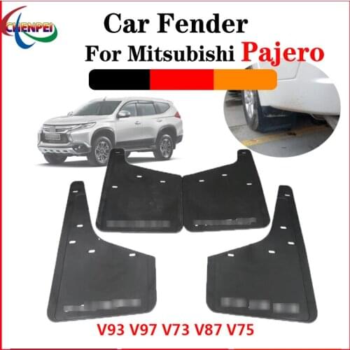 4pcs Special Fender For Mitsubishi Pajero Series 2007-2020 Car Fender Auto Mudguard Tire Supplies Car Decorate Accessories