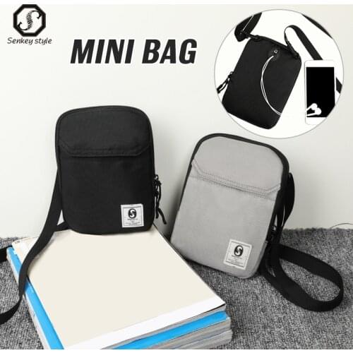 SENKEY Unisex Shoulder Bag Men Fashion Crossbody Bag teens Casual Sports Handbag Sling Chest Pack male Messenger Travel Bags