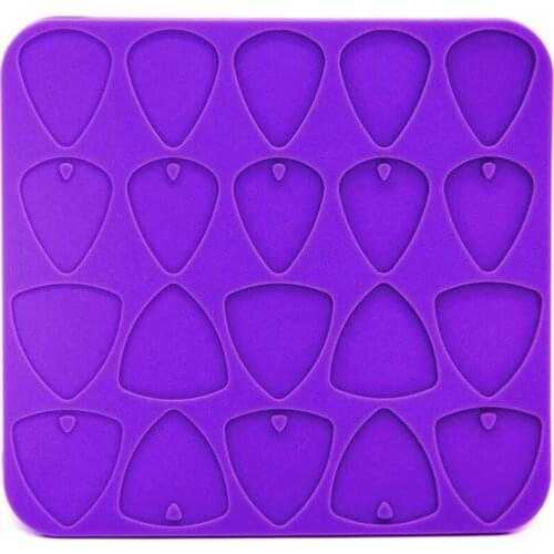 Universal Guitar Picks Resin Molds, Guitar Mold for Resin, Silicone Casting Mold for DIY Guitar Thumb Finger Picks
