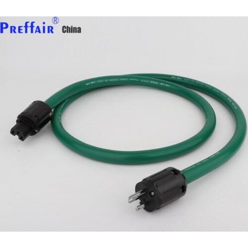 0.5-2M Hifi audio 5N copper silver mixing 2328 Hifi power cable EU AC Power Cord p-004E +C-004 power connector for HIfi