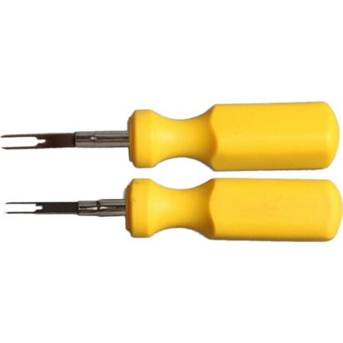 2Pcs/Set 3mm+2mm Car Wiring Connector Pin Release Extractor Puller Auto Terminal Removal Handle Tool for