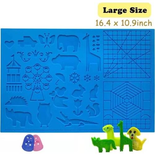 3D Pen Mat 3D Printing Pen Large Silicone Design Mat Pad 3D Pens Drawing Tools for Kids and 3D Pen Artists Drop Shipping