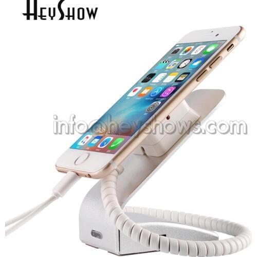 5x Universal Mobile Phone Burglar Alarm System Cell Phone Security Stand For Retail Shop Anti-Theft Display Device Can Charging