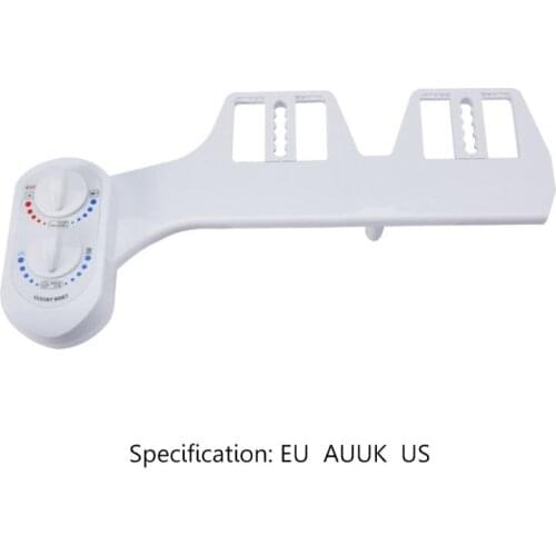 13MA Warm Water Bidet Toilet Attachment Hot and Cold Non-Electric Bidet Sprayer with Single Nozzles