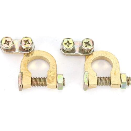 Araba aksesuar car styling Car Battery Copper Terminal Pile Head Clamp Clips Connector Auto Accessories Auto Fastener