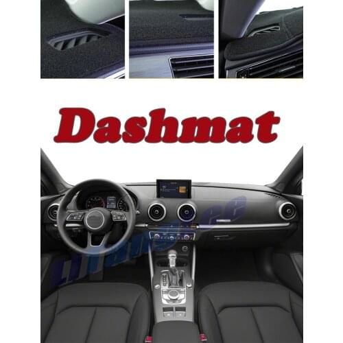 Car DashMat Cover Sun Protection Carpet Anti Slide Pad For Audi A3 8V 2012~2020 Insulated Dash Mat