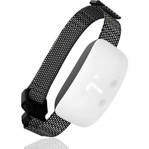 Safe Upgraded Dog Bark Collar w/Automatic Effective Rechargeable Dog Bark Collars Three Anti-Barking Training Modes