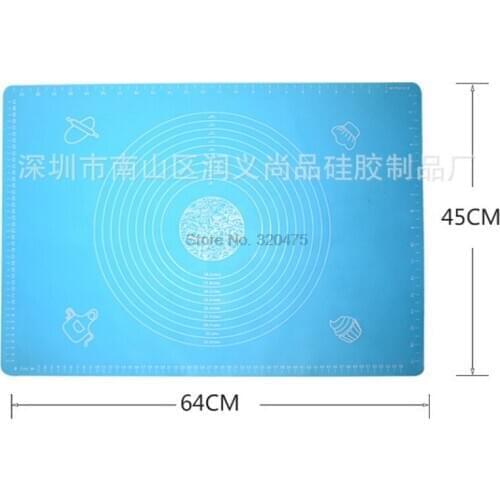 By dhl 100pcs Baking Mat Cooking Plate Table Cake Fondant Dough Rolling Kneading Mat Baking Mat with Scale Grill Pad Tools