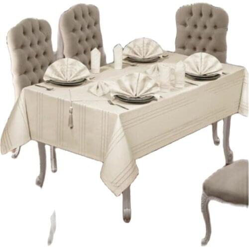 Europe luxury tablecloth table dining table cover table cloth Table Runner Set Table Cloth 26 Piece Luxury Dinner Set