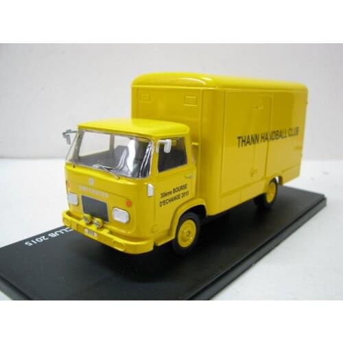 ELIGOR 1:43 HOTCH KISS DH60 Fourgon THANN HANDBALL CLUB 2015 Alloy model Vintage car Metal toys for childen kids diecast gift