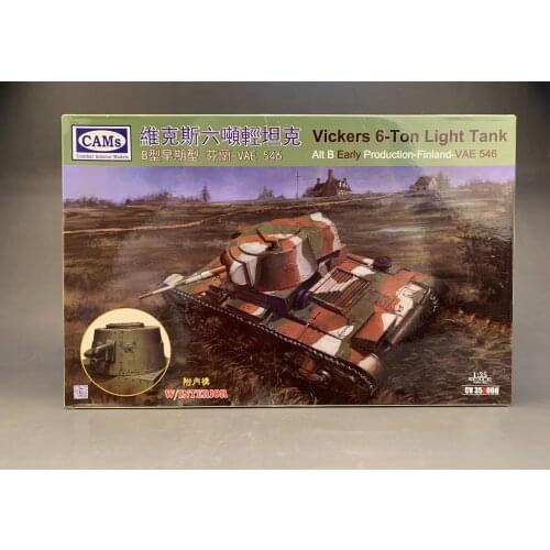 Riich Models CV35A008 1/35 Vickers 6-Ton Light Tank Production-Finland-VAE 546 Model Kit