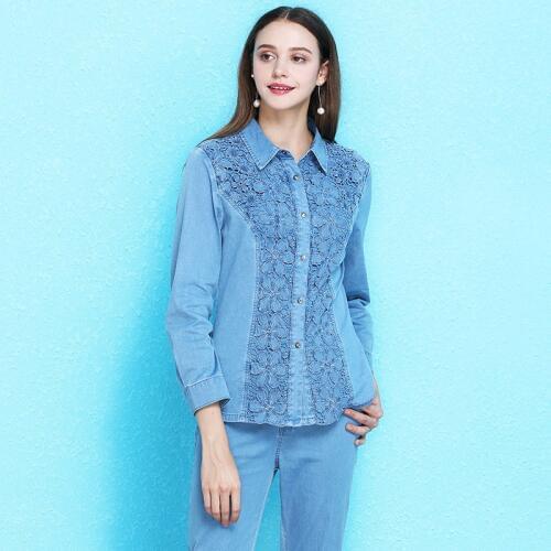 Womens Denim Shirts Nordic Winds China