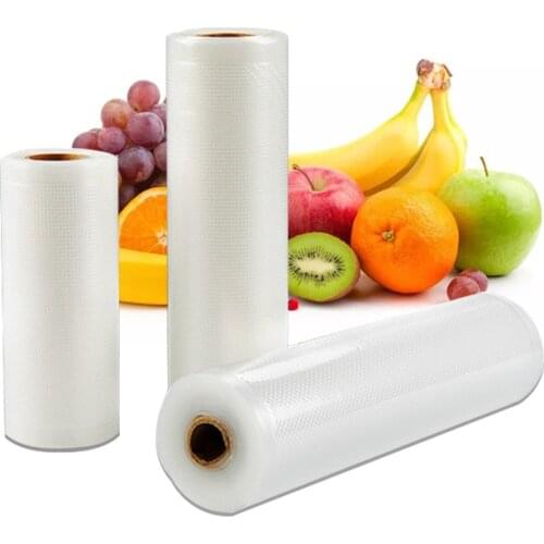 Food Vacuum Sealing Bags refrigerator Fresh keeping Storage Bag 12 15 20 25cm Rolls/Lot Kitchen Saver Food Keep Fres Tools