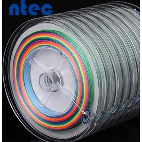 Braided fishing line4 Strands PE Fiber Super Strong Japan Multifilament multicolor Fishing Line 1000m connected