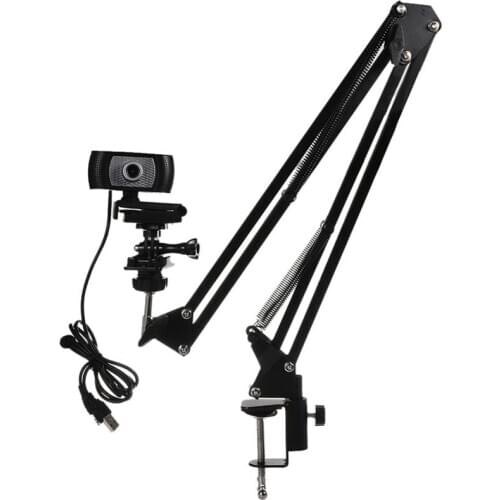 360 Rotating Flexible Long Arms Mobile Phone Holder Desktop Bed Lazy Bracket Phone Stand Metal Clamp Support